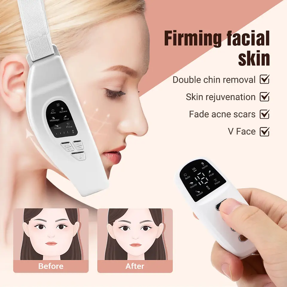 Dispositif de Lifting Facial en V – EMS & Chaleur 10