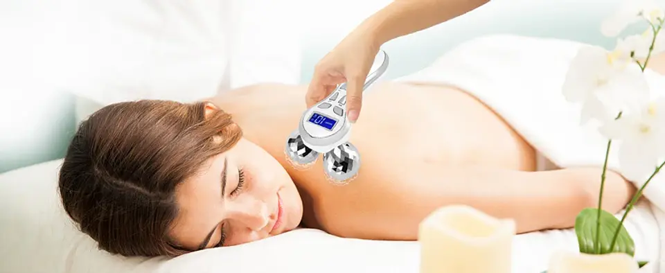 Rouleau Masseur Facial 4D – Microcourant 5