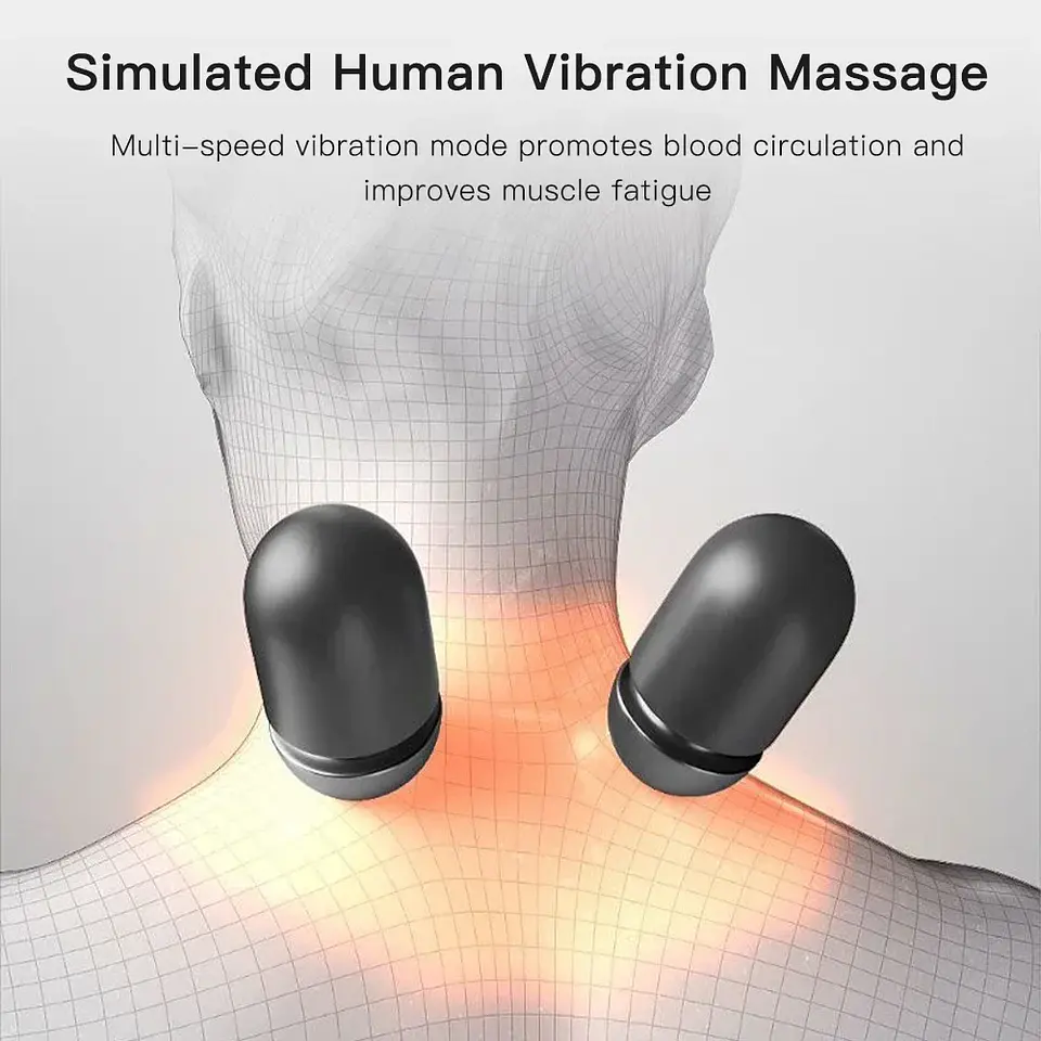 Oreiller Masseur Cervical Chauffant – Traction 10