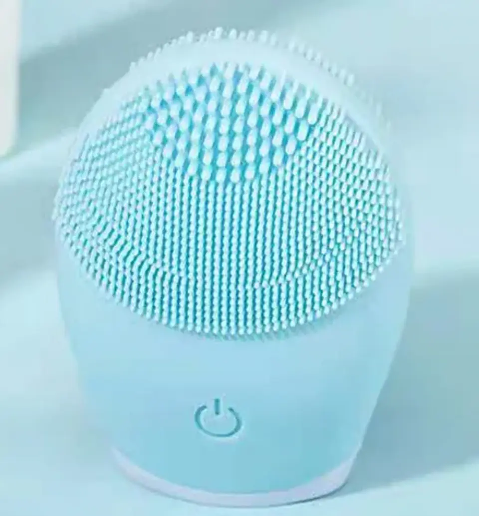 Brosse Nettoyante Faciale en Silicone – Vibrante 7