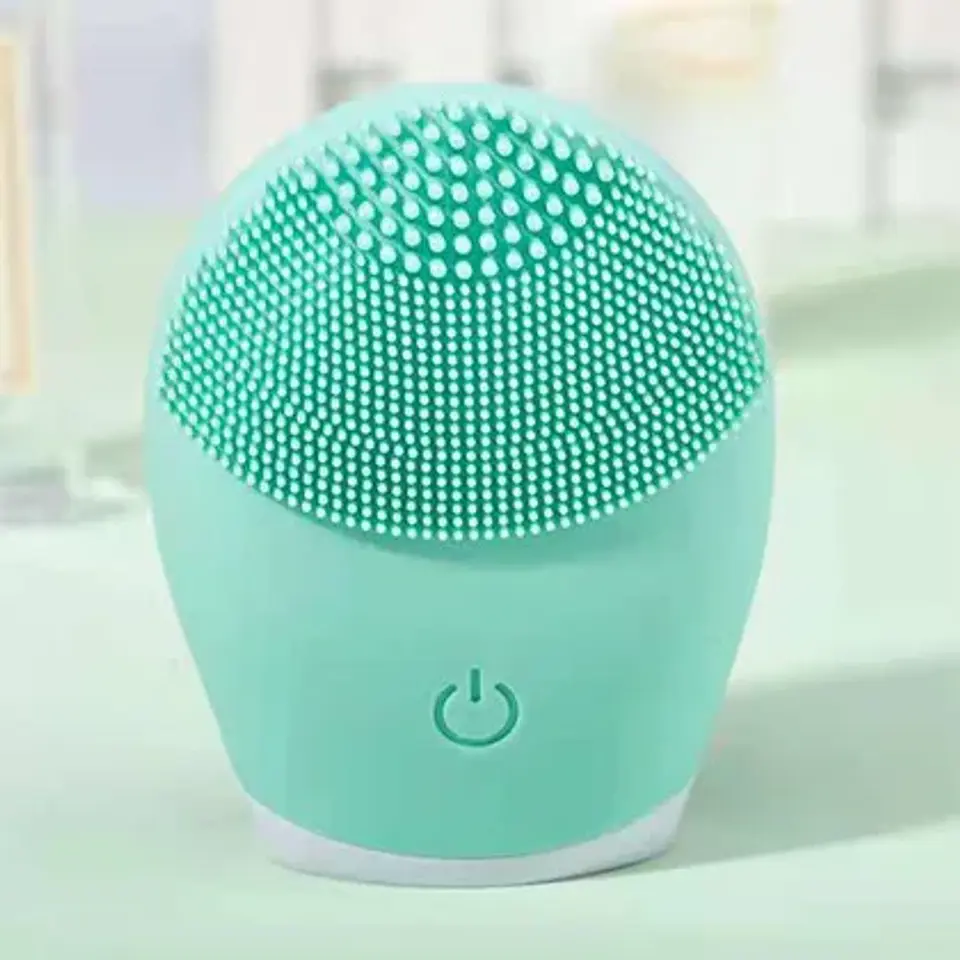 Brosse Nettoyante Faciale en Silicone – Vibrante 8