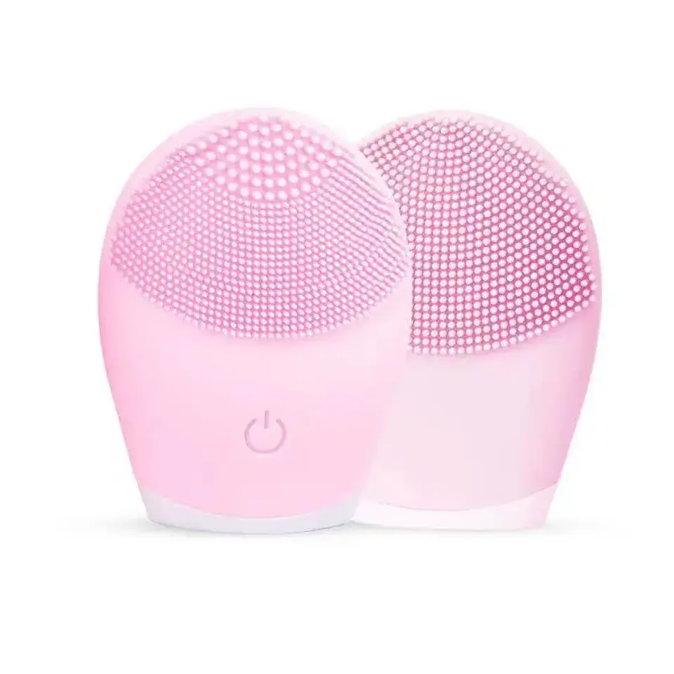 Brosse Nettoyante Faciale en Silicone – Vibrante 9
