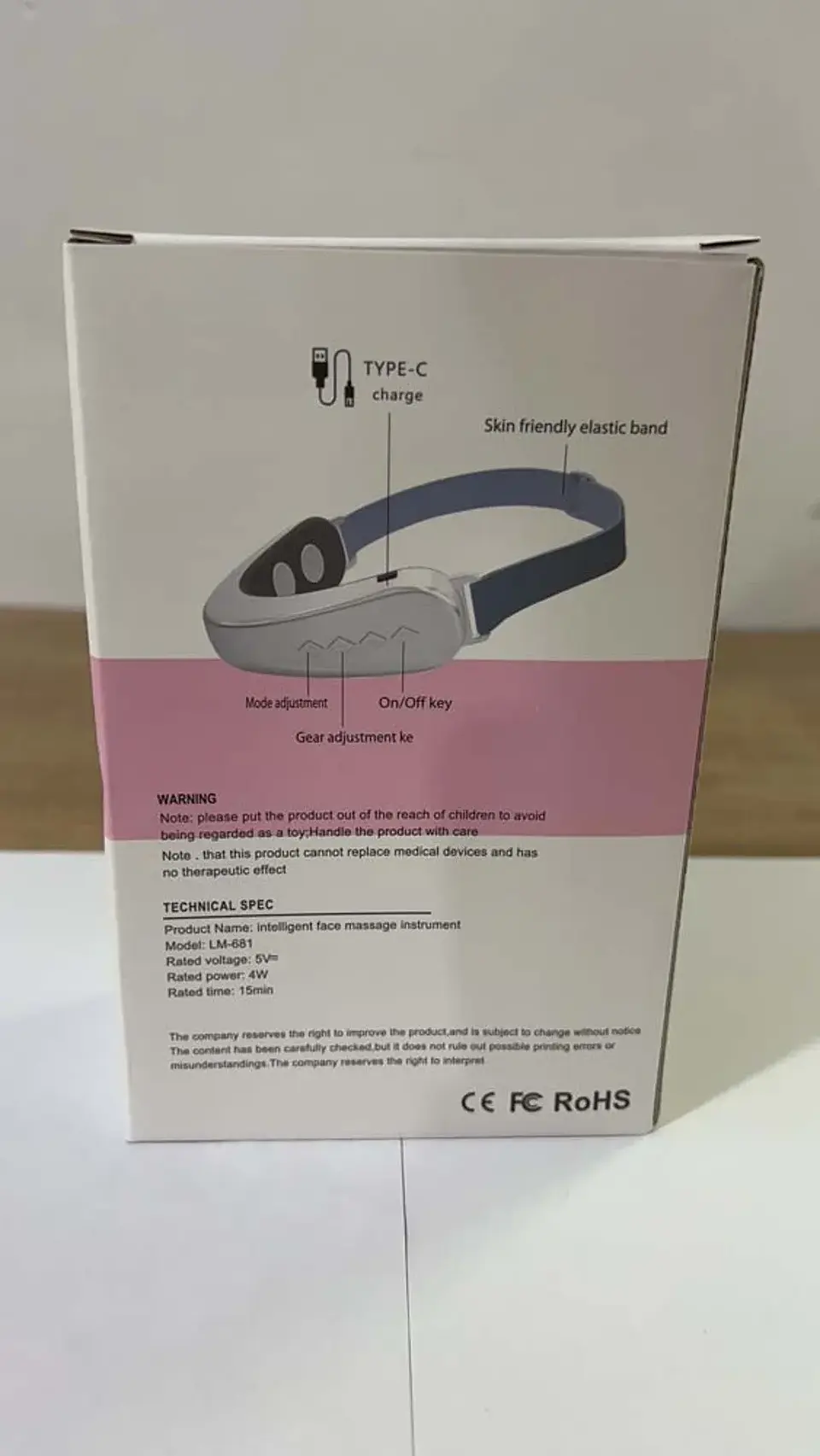 Dispositif de Lifting Facial en V – Pliable 14