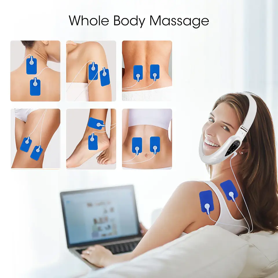 Dispositif de Lifting Facial en V – EMS & Chaleur 20