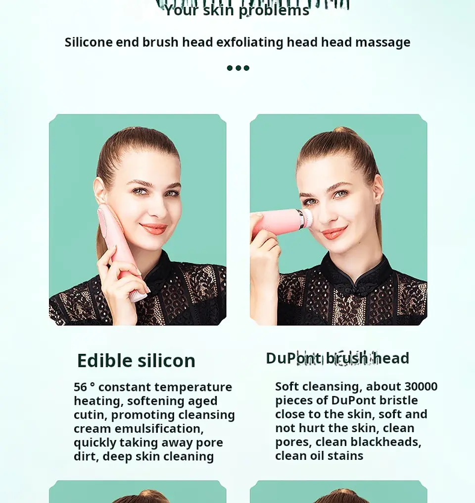 Instrument de Lavage du Visage Électrique – Chauffant 12