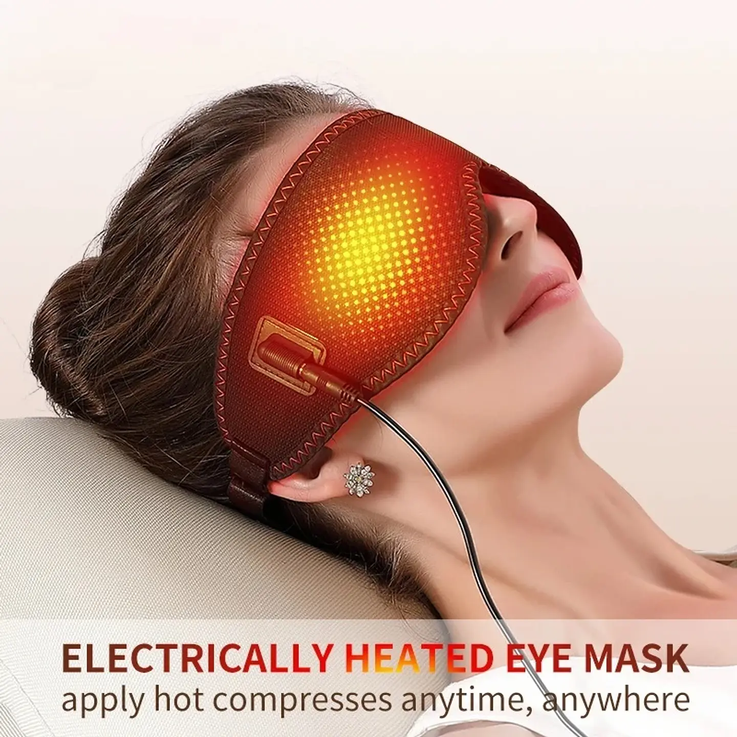 Masque Chauffant pour les Yeux – 3 Niveaux 1