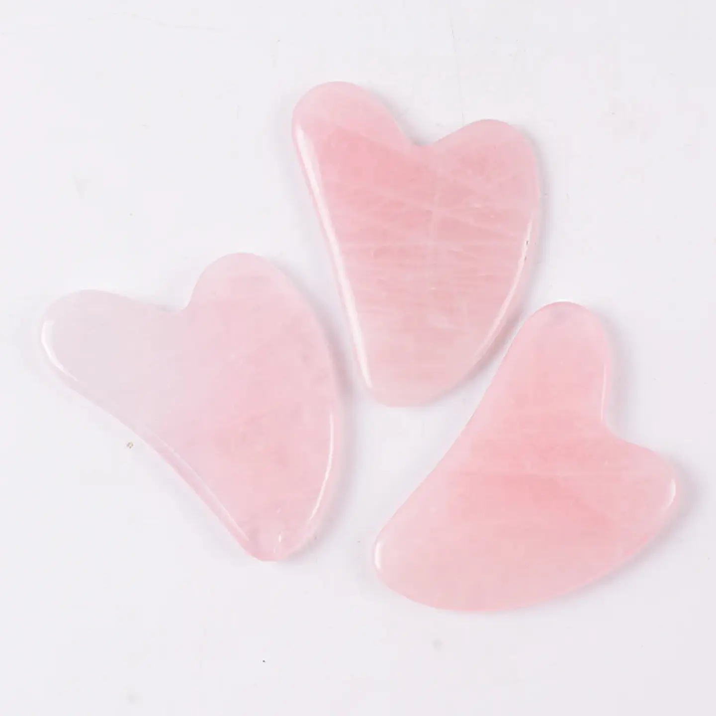 Rouleau Gua Sha Quartz Rose – Soin Visage Naturel 5