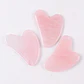 Rouleau Gua Sha Quartz Rose – Soin Visage Naturel - vignette 5