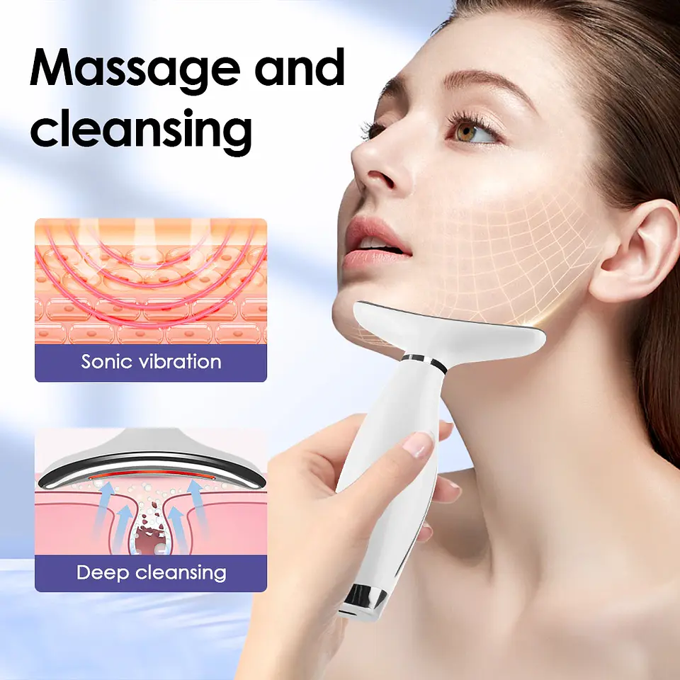 Appareil de Beauté Cou & Visage – Vibration 7 Modes 6