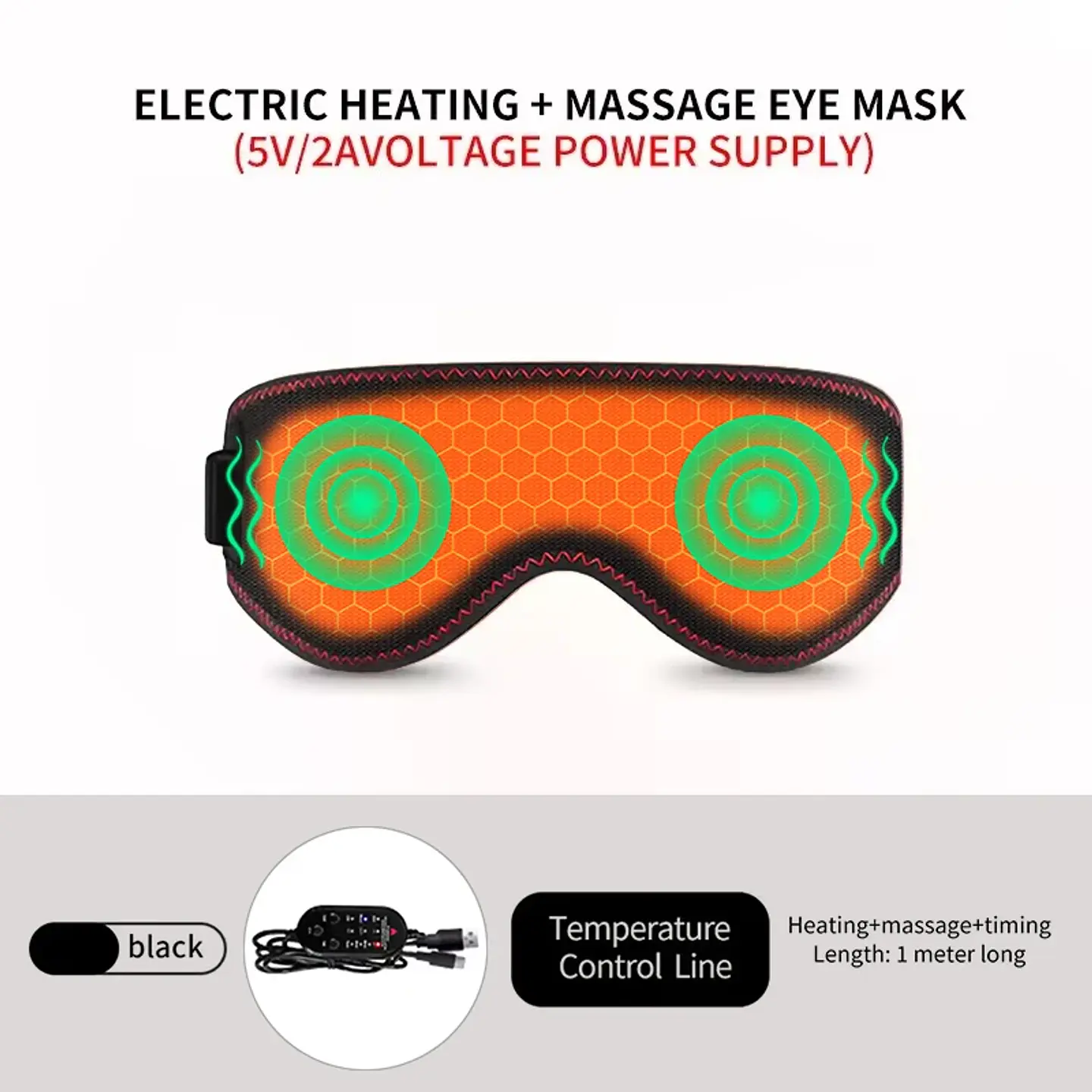 Masque Chauffant pour les Yeux – 3 Niveaux 7
