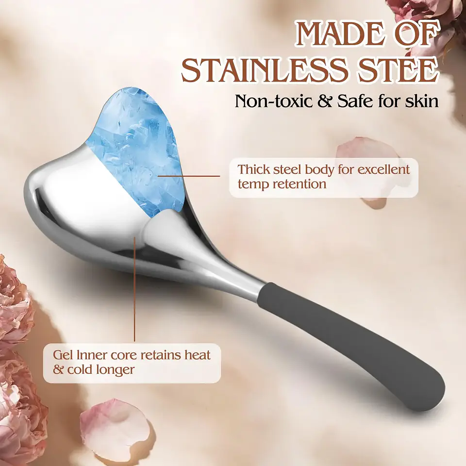 Bâtons Cryo Gua Sha 2-en-1 – Forme Sirène 3
