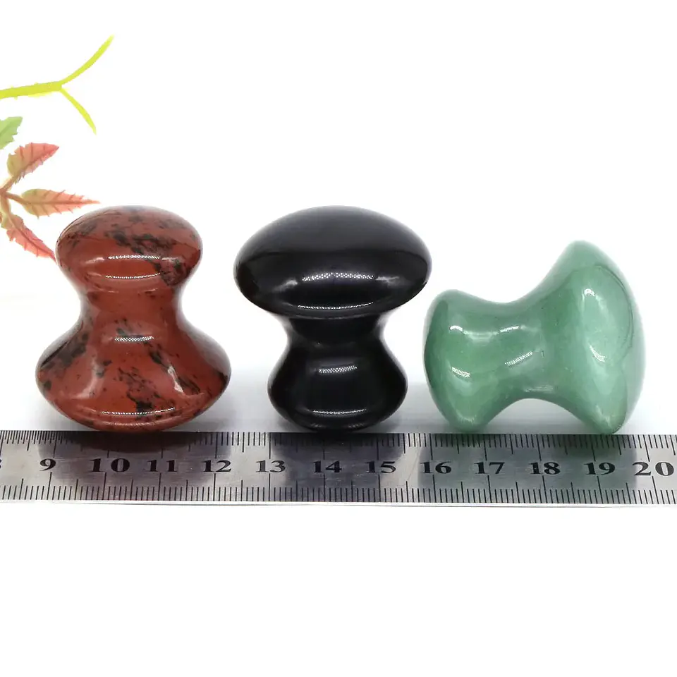 Pierre Gua Sha en Cristal Naturel – Visage & Corps 5