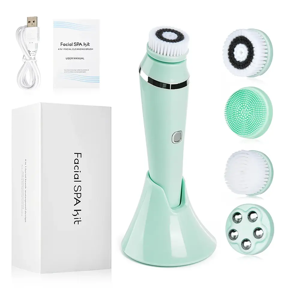 Brosse Nettoyante Faciale Électrique 4 en 1 8