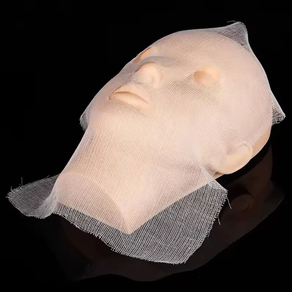Masque Facial en Gaze de Coton Pur – Jetable 2