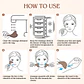 Bâtons Cryo Gua Sha 2-en-1 – Forme Sirène - vignette 6