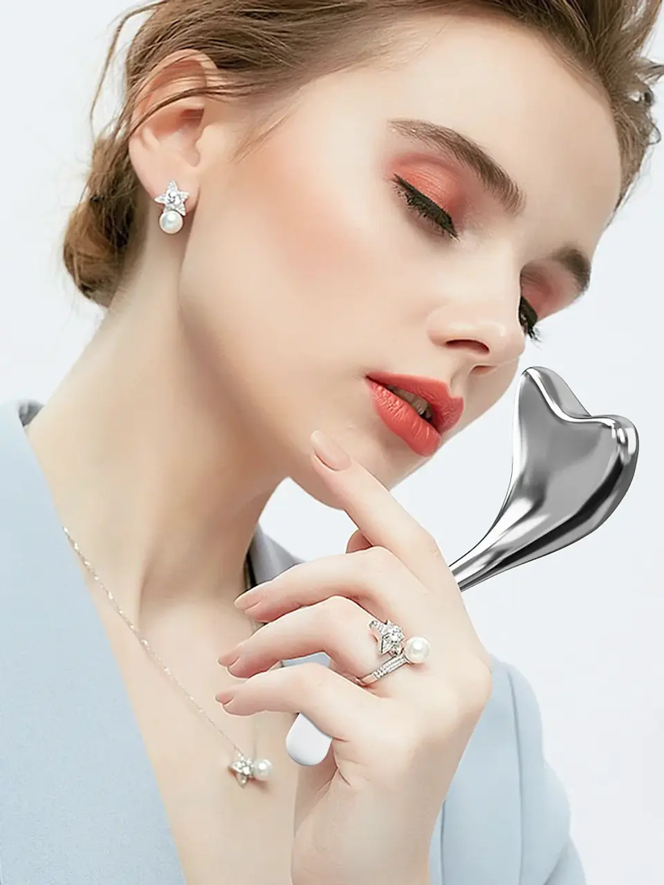 Bâtons Cryo Gua Sha 2-en-1 – Forme Sirène 9