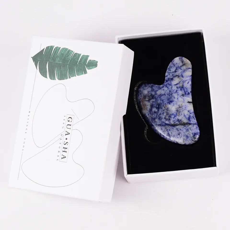 Rouleau Gua Sha en Pierre Naturelle – Visage & Cou 15