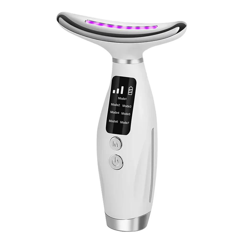 Appareil de Beauté Cou & Visage – Vibration 7 Modes 12
