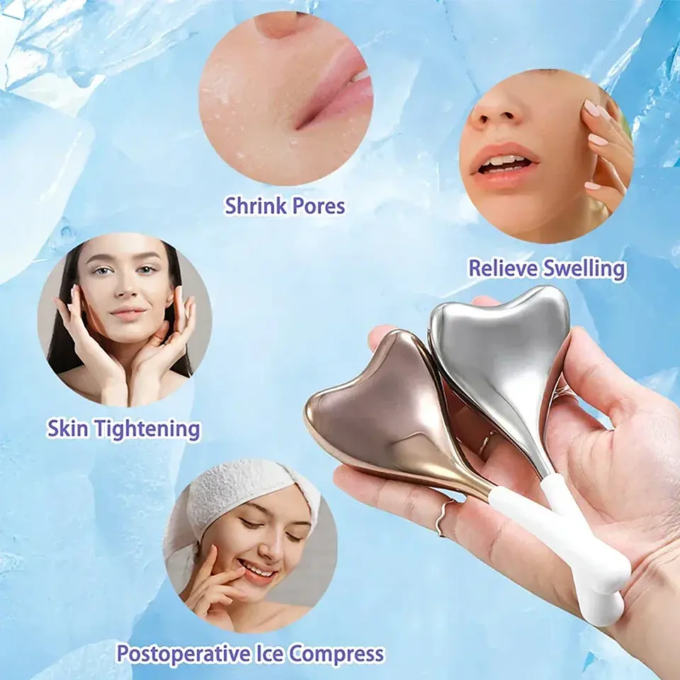 Globes de Glace Visage – 2 Bâtons Cryo 4