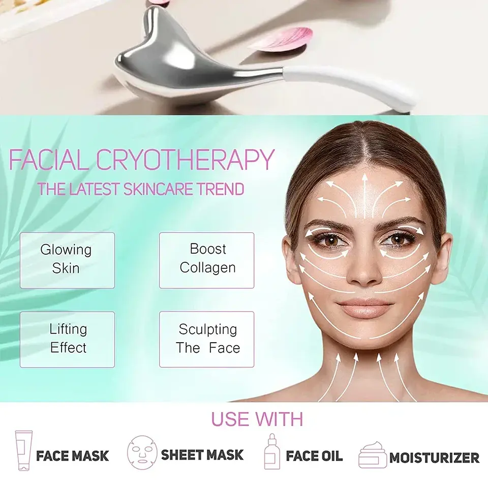 Globes de Glace Visage – 2 Bâtons Cryo 16