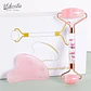Set Masseur Facial – Rouleau & Gua Sha Pierre Naturelle - thumbnail 1