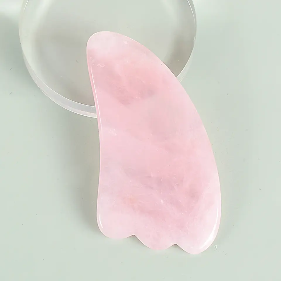 Set Masseur Facial – Rouleau & Gua Sha Pierre Naturelle 14