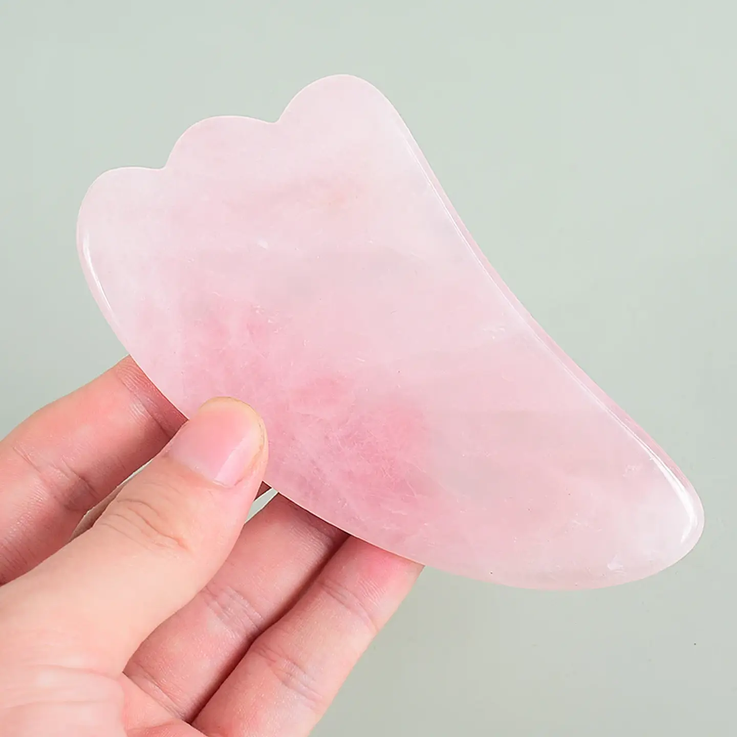 Set Masseur Facial – Rouleau & Gua Sha Pierre Naturelle 23