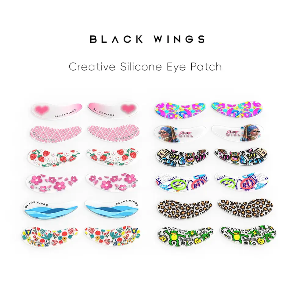 Patchs Yeux Silicone Réutilisables – Anti-Cernes 1