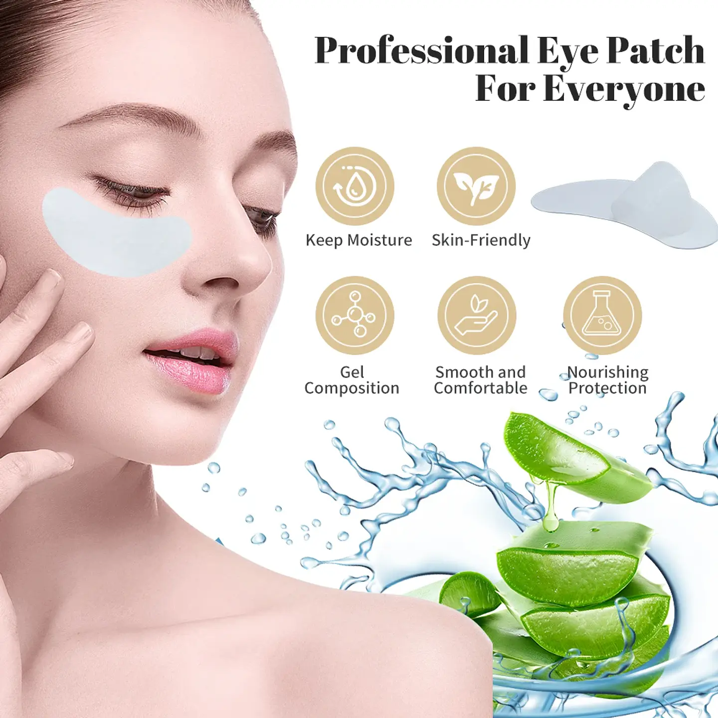 Patchs Hydrogel Extension de Cils – Sous les Yeux 2