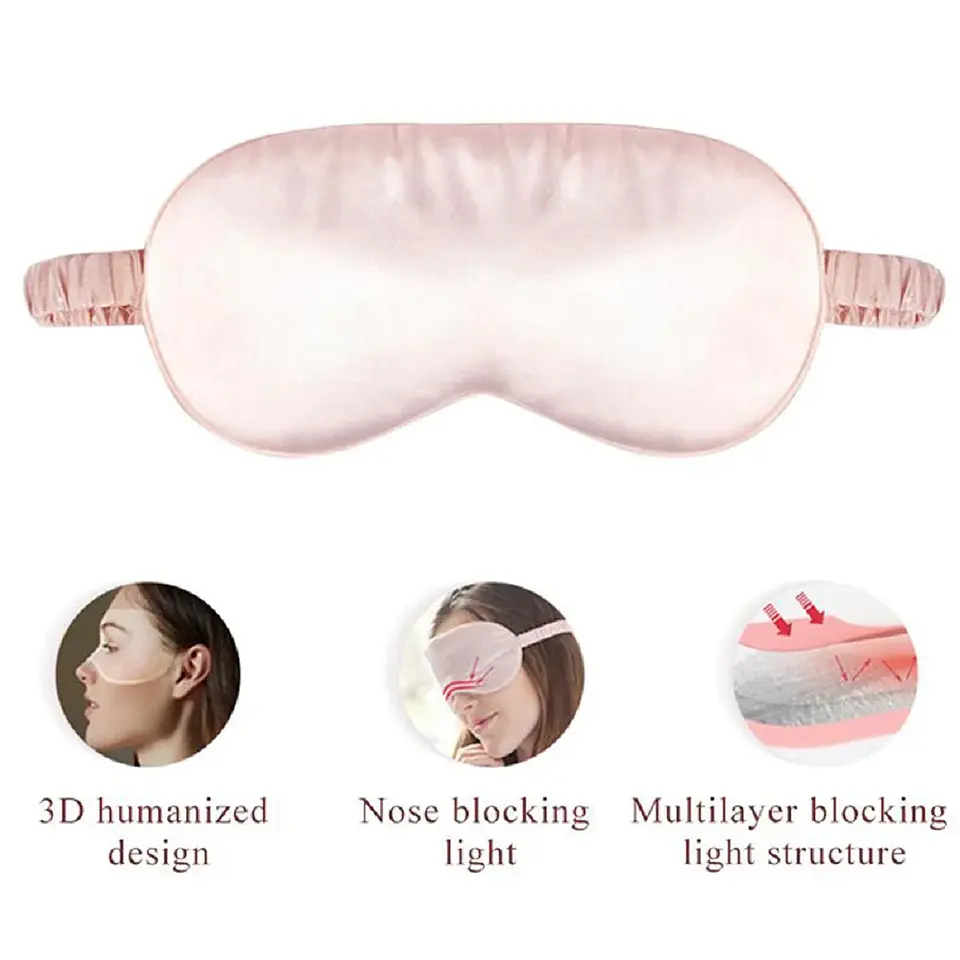 Masque de Sommeil Effet Soie – Occultant 3