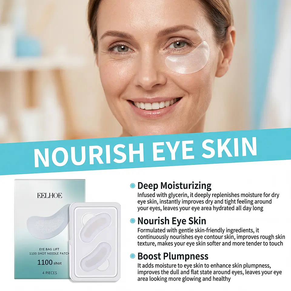 Patchs Yeux Microaiguilles Solubles – Acide Hyaluronique 2