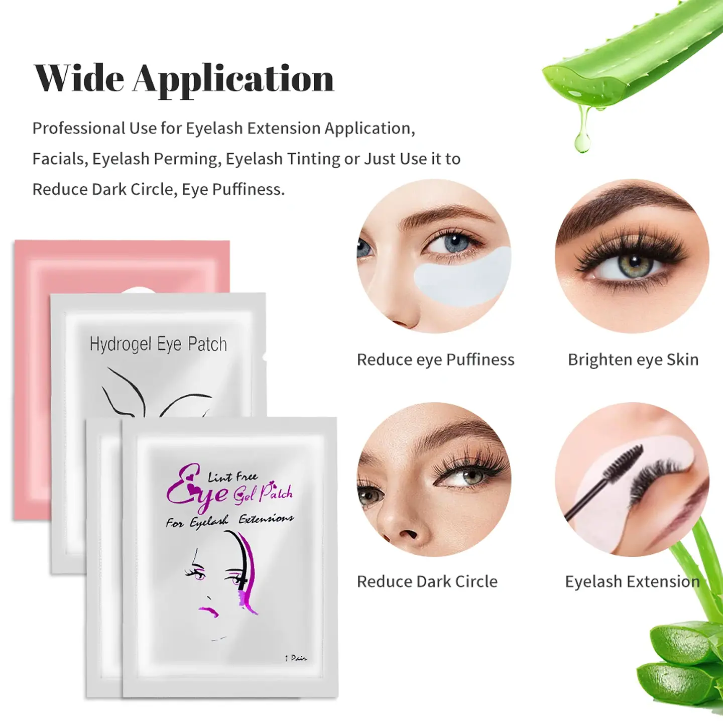 Patchs Hydrogel Extension de Cils – Sous les Yeux 4