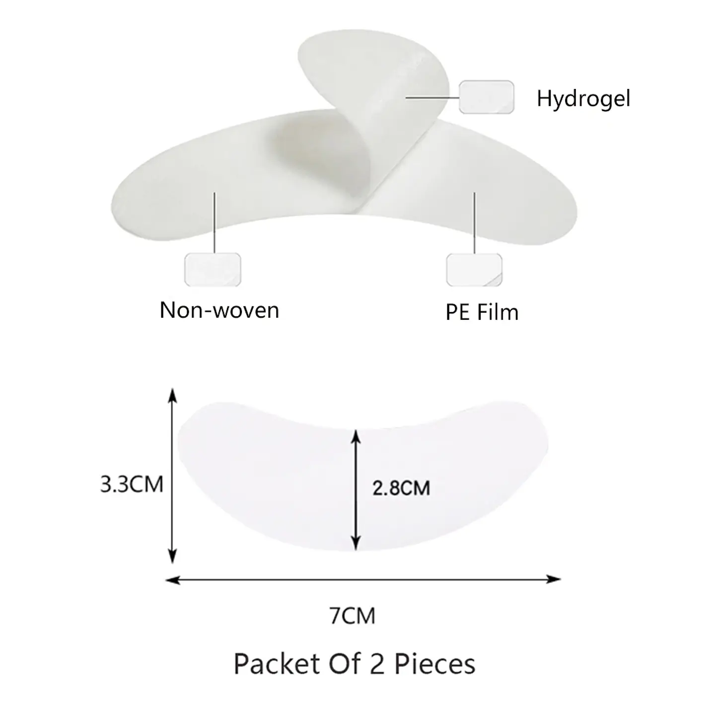 Patchs Hydrogel Extension de Cils – Sous les Yeux 5