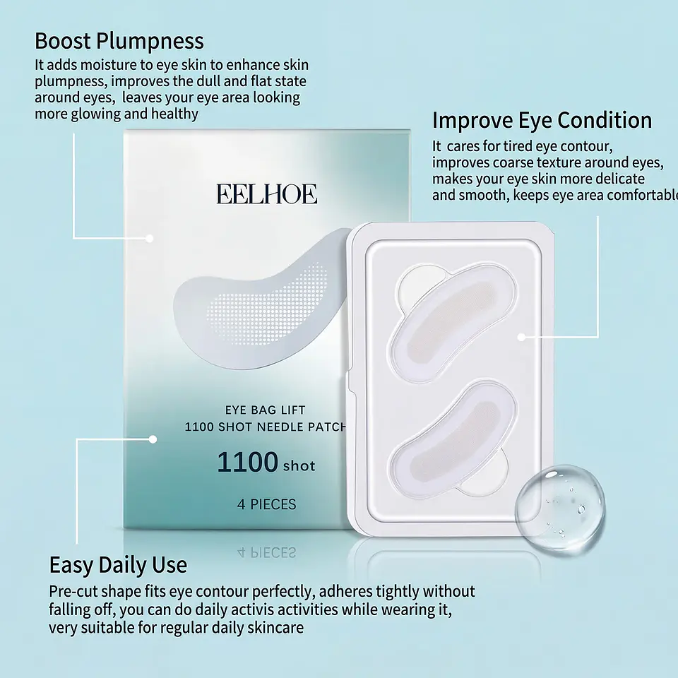 Patchs Yeux Microaiguilles Solubles – Acide Hyaluronique 6