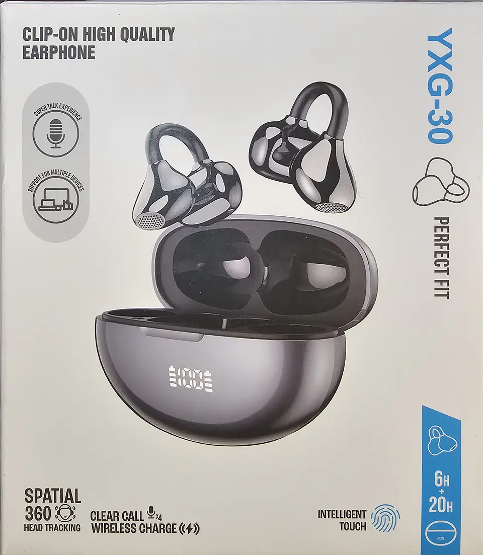 Aurícular In-ear Clip-on 5