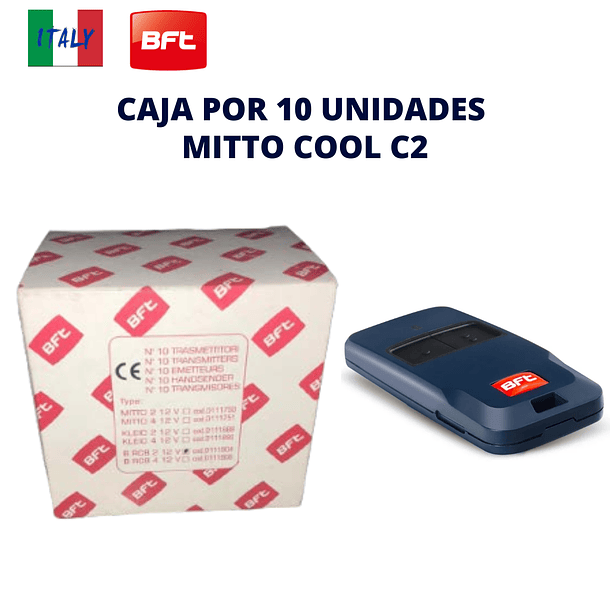 CONTROL REMOTO BFT CAJA X 10 UNIDADES 