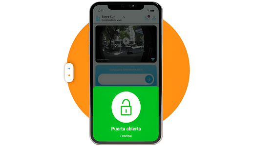 Apertura remota desde la APP