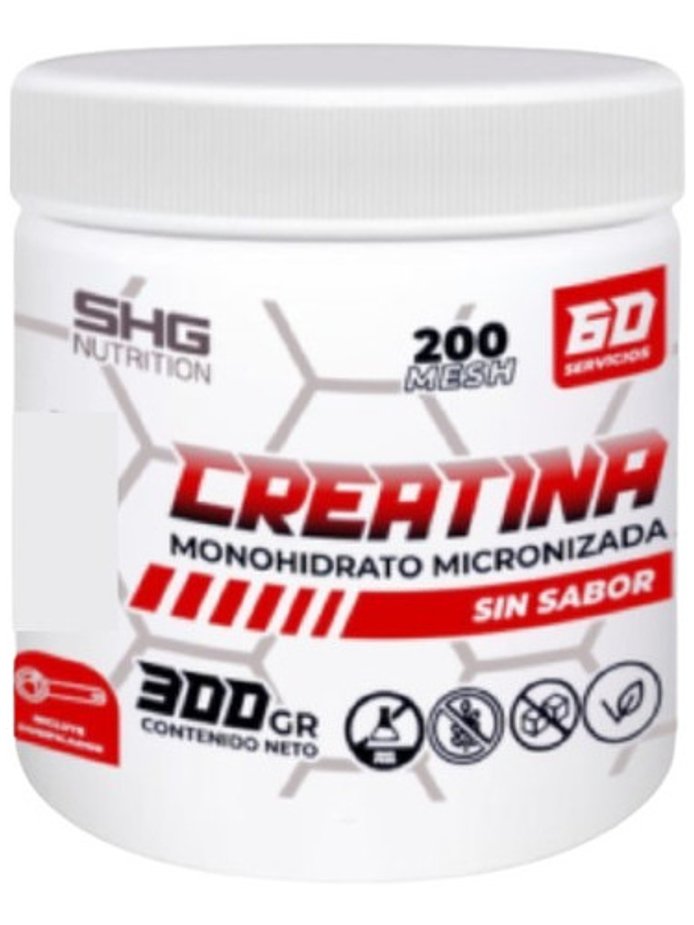 Creatina Monohidrato Micronizada 100% Pura 300gr 1