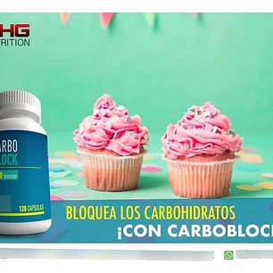 Bloqueador De Carbohidratos Shg Carbo Block 