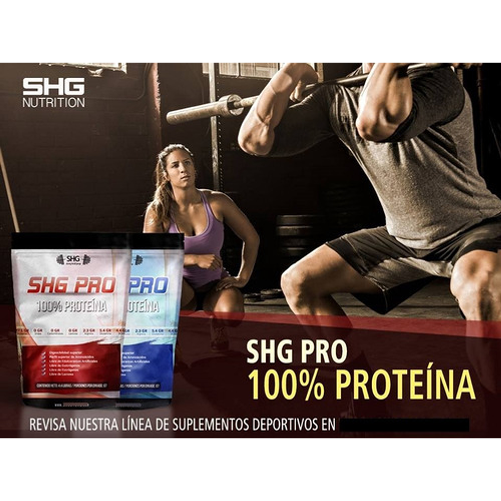 Shg Pro - Proteína 100% Vegetal - 4.4 Lb (2kg)