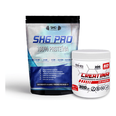  Shg Pro - Proteína 100% Vegetal + Creatina Shg + Despacho