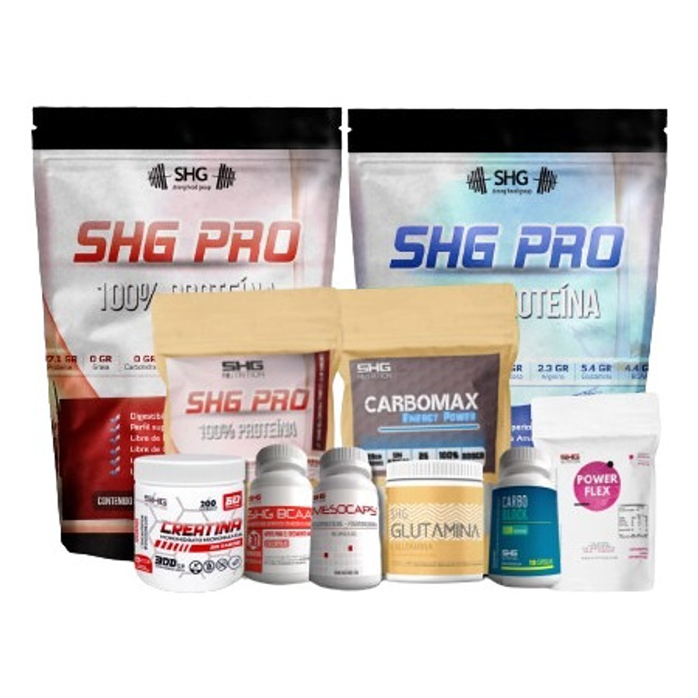  Shg Pro - Proteína 100% Vegetal + Creatina Shg + Despacho
