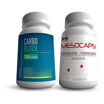 Mesocaps + Carbo Block Shg + Despacho Gratis 