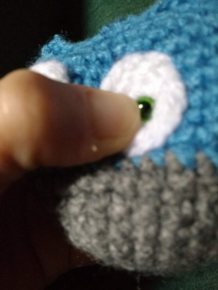 20 Ojos De Seguridad 6mm Color Verde Y/o Cafe (amigurumi) 5