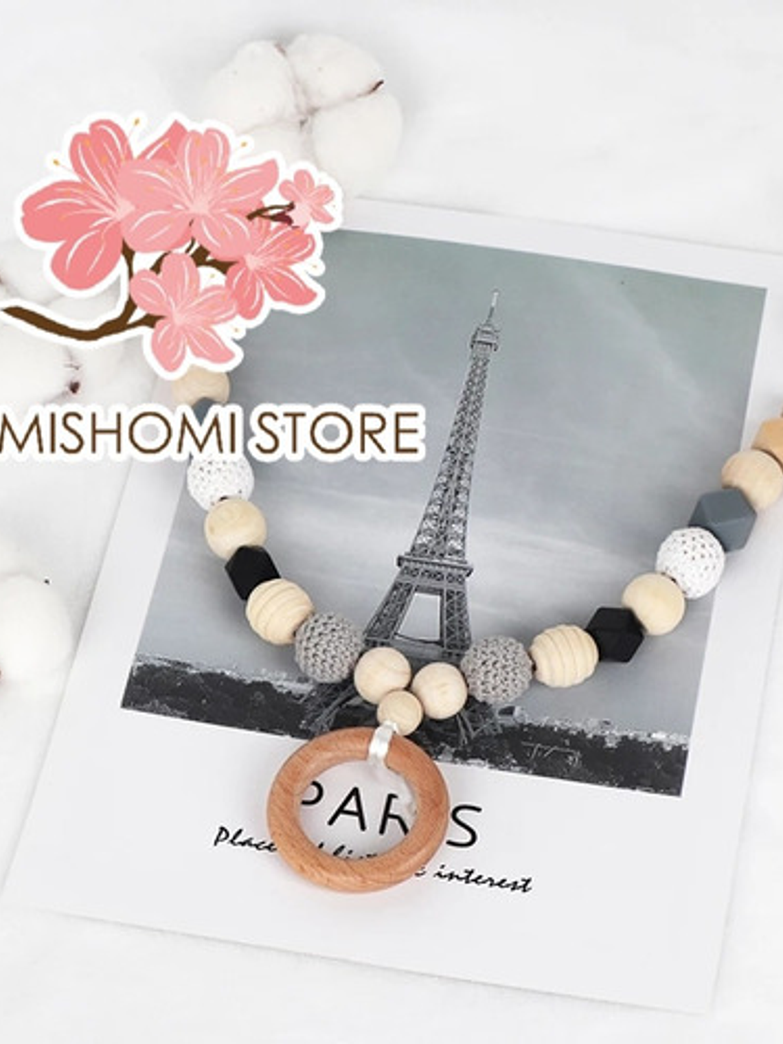 Argollas Madera De Haya. 70 Mm 6