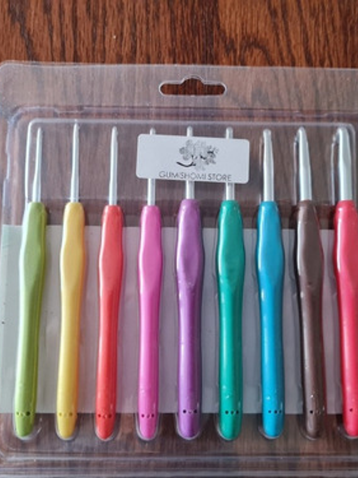 Set De Crochet Ergonómico De Silicona  6