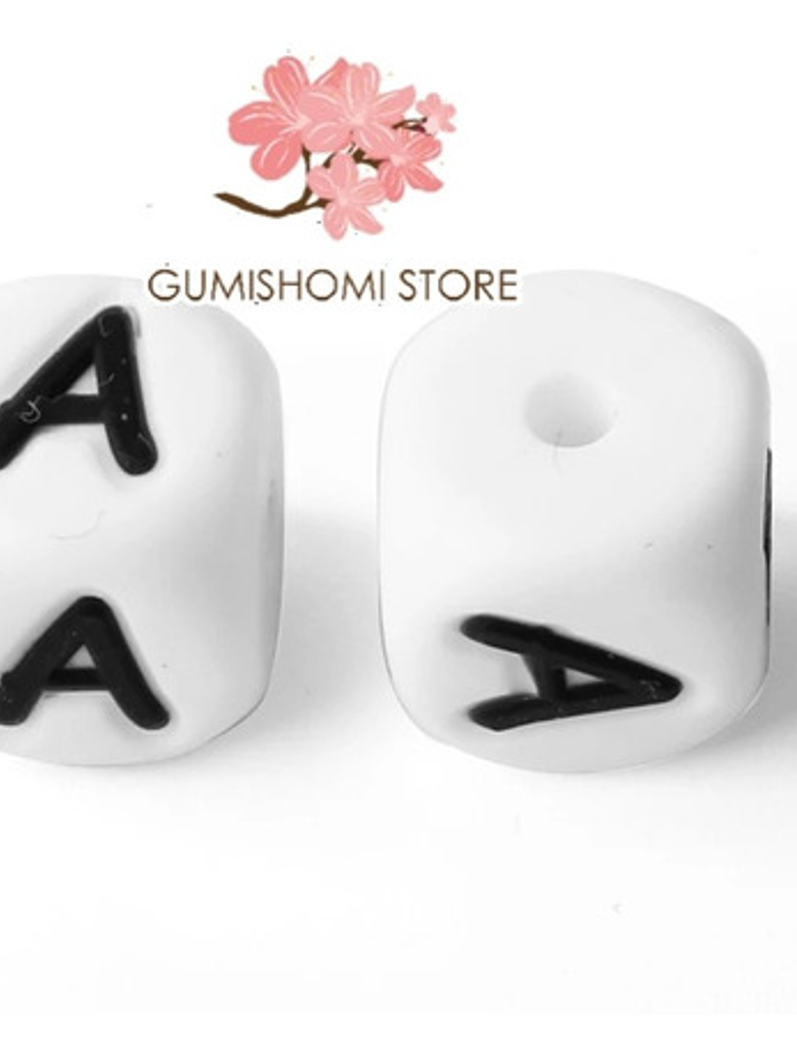 25 Letras De Silicona Para Portachupetes A-z  5