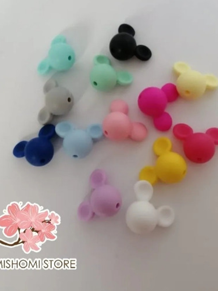 25 Letras De Silicona Para Portachupetes A-z Libre Elección. 1