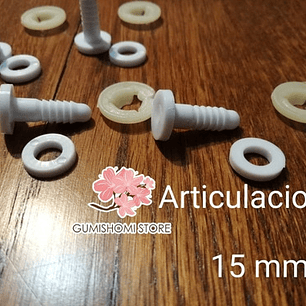 25 Articulaciones 15 Mm Para Amigurumis O Peluches 