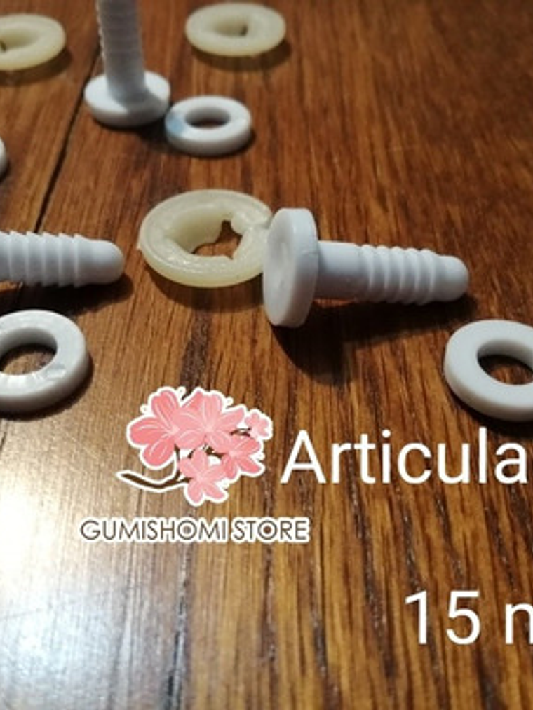 25 Articulaciones 15 Mm Para Amigurumis O Peluches  1